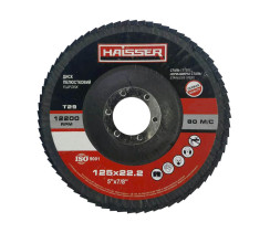 Круг пелюстковий плоский 125х22 мм P36 Т29 Haisser
