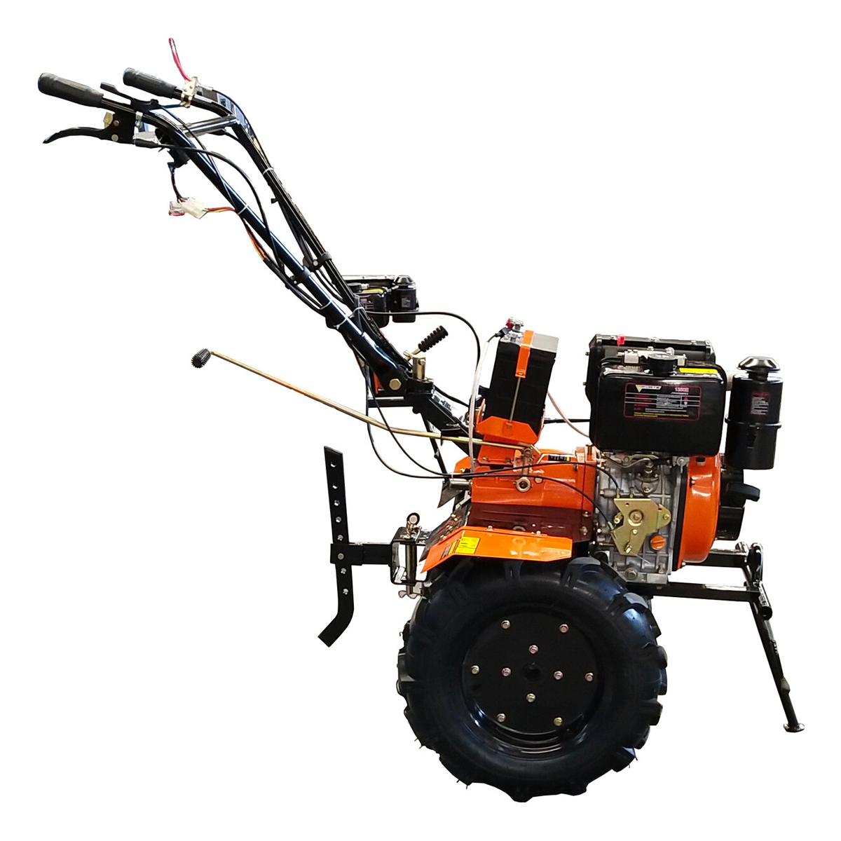 Мотоблок дизельний Forte 1350E, колеса 12