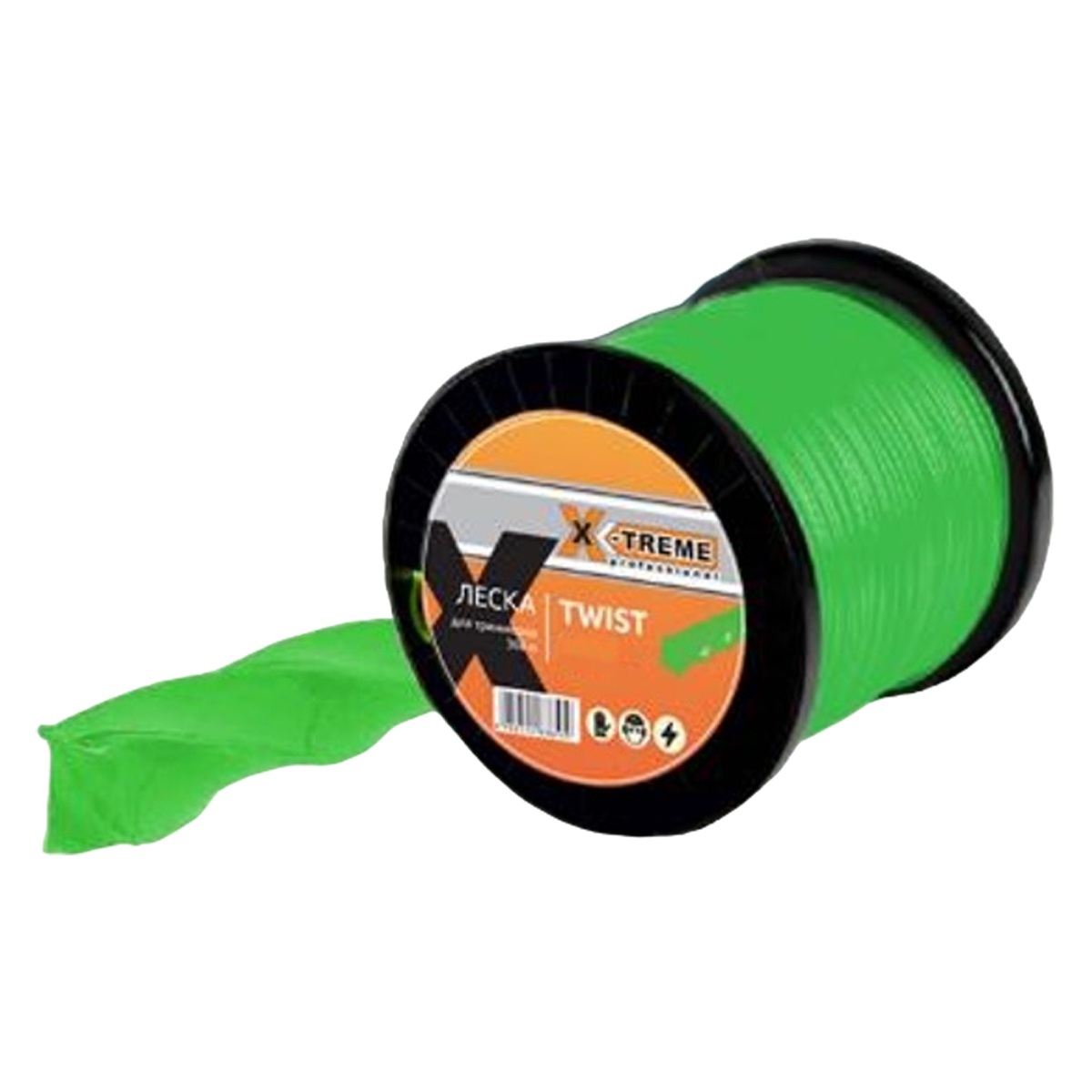 Леска к мотокосе 2,4мм x 548 м TWIST X-TREME