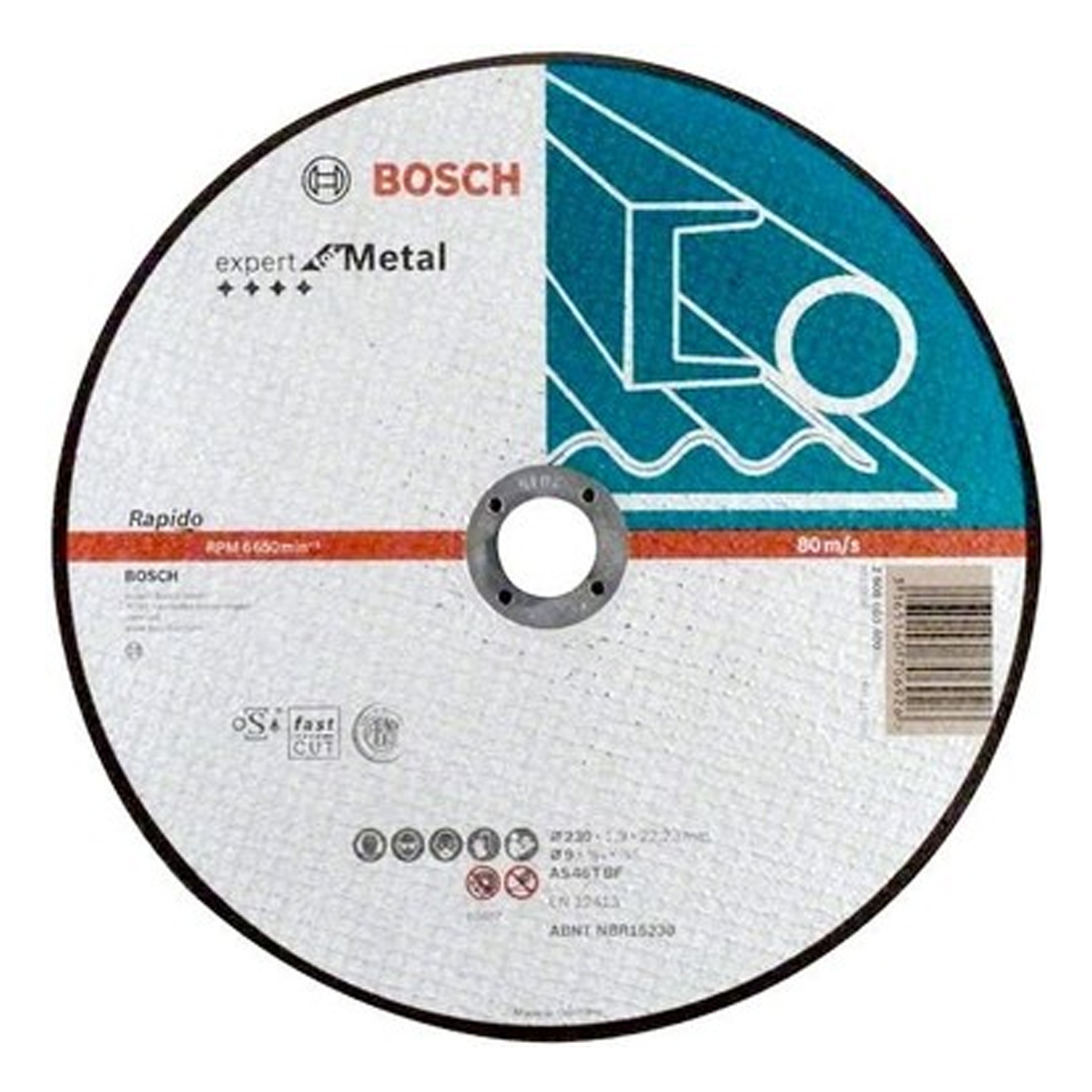 Bosch Expert 230 x 1.9 мм Круг відрізний по металу (2608603400)