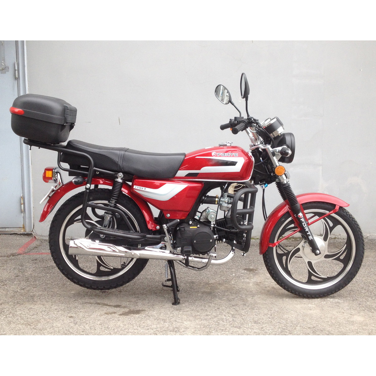 Мотоцикл ALFA FT125-2 Forte червоний
