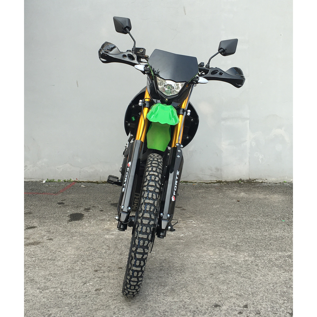 Мотоцикл FT250GY-CBA Forte зелено-черный