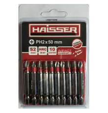 Набор бит Haisser PH2X50 мм (10шт)