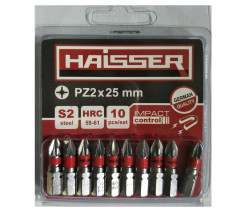Набір біт Haisser PZ1X25 мм 10шт