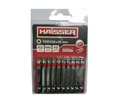 Набір біт Haisser TORX 30X50 мм 10шт