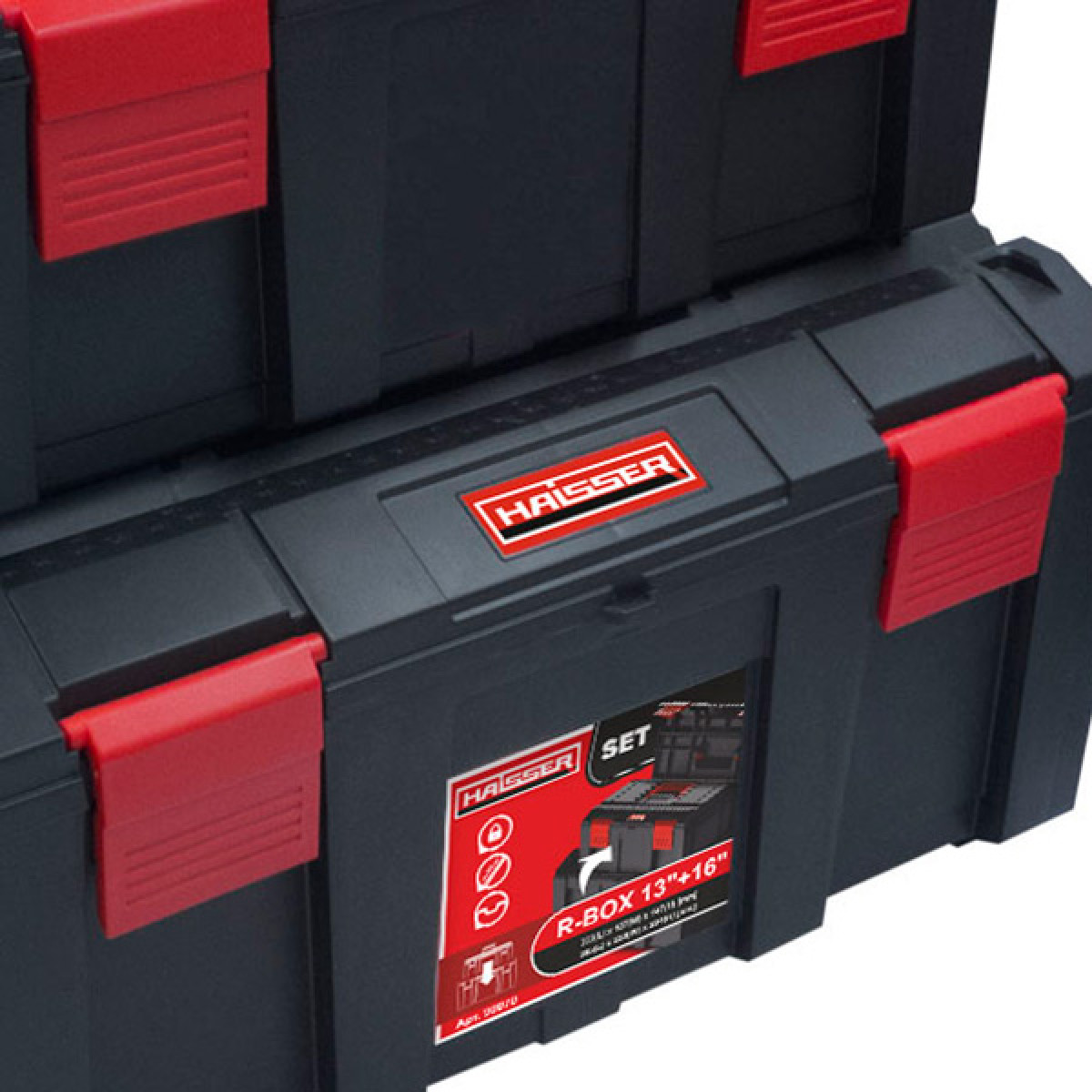 Набір ящиків для інструментів R-BOX 90070 Haisser