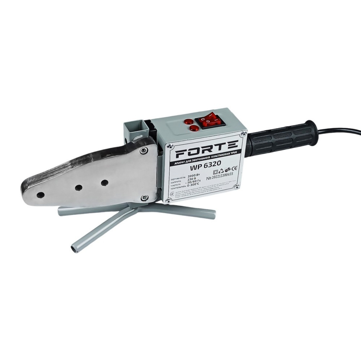 FORTE WP6320 Паяльник для пластиковых труб