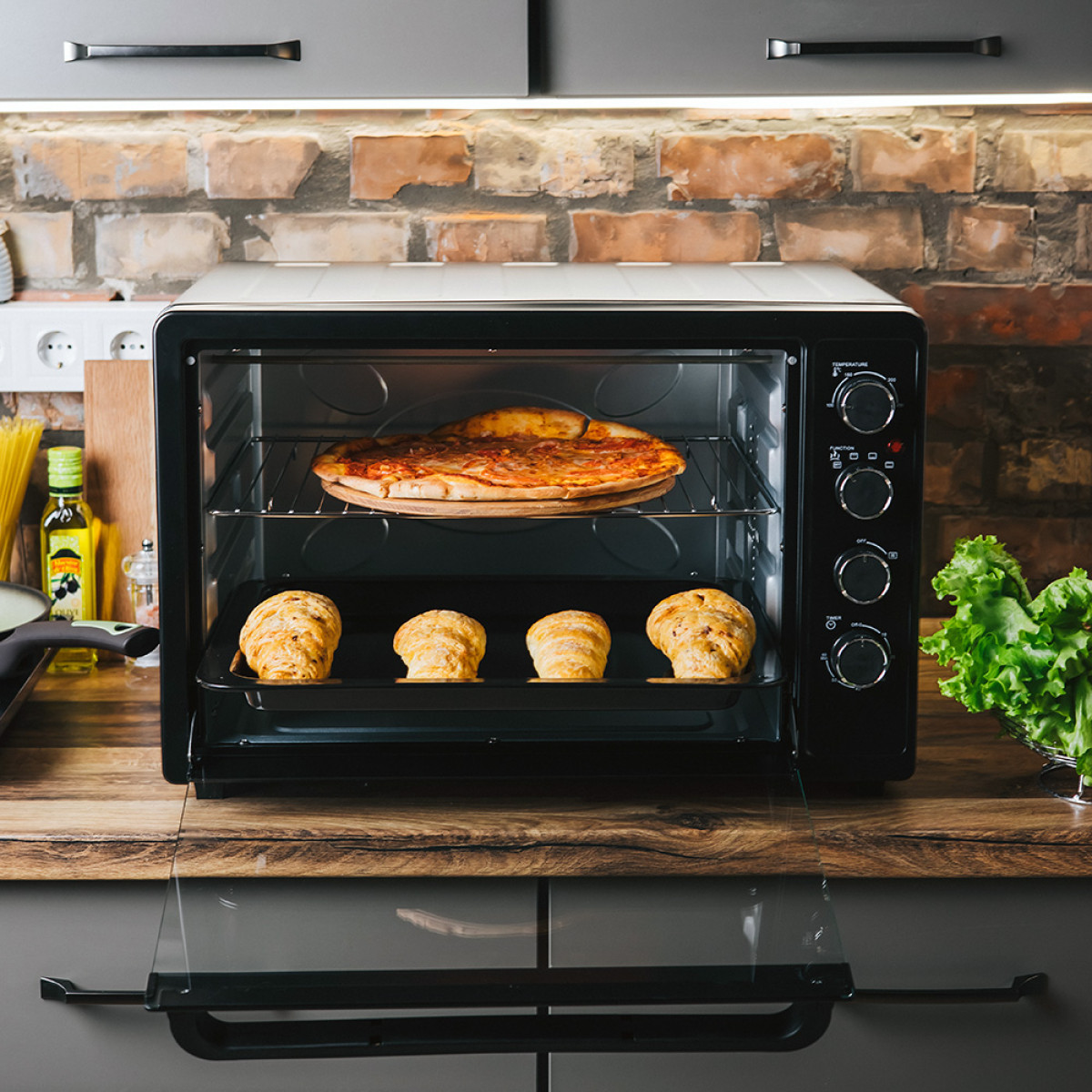 Электрическая печь Grunhelm GN63СВ