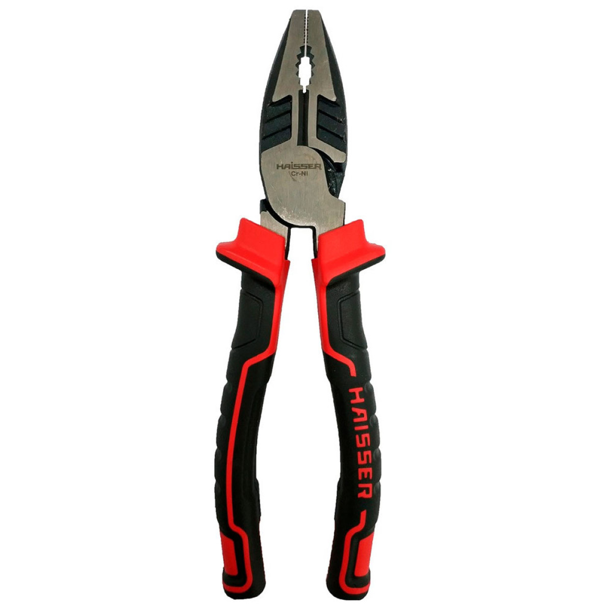 Плоскогубці 41133 Cr-Ni Blacken Polished 50% SAVE POWER 180 мм Haisser
