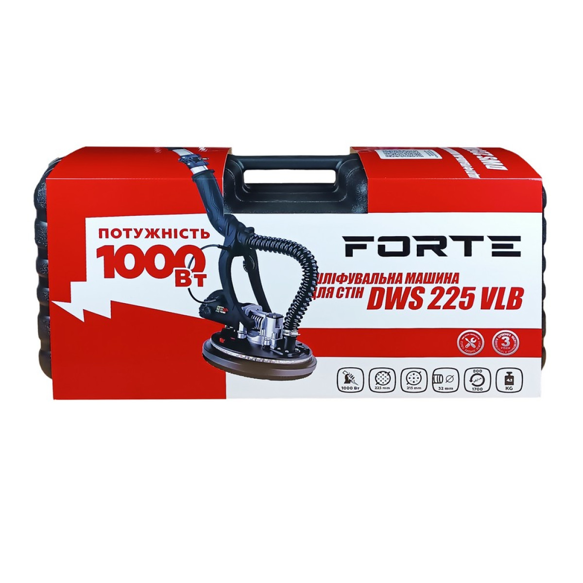 Полірувальна машина Forte DWS-225-VLВ