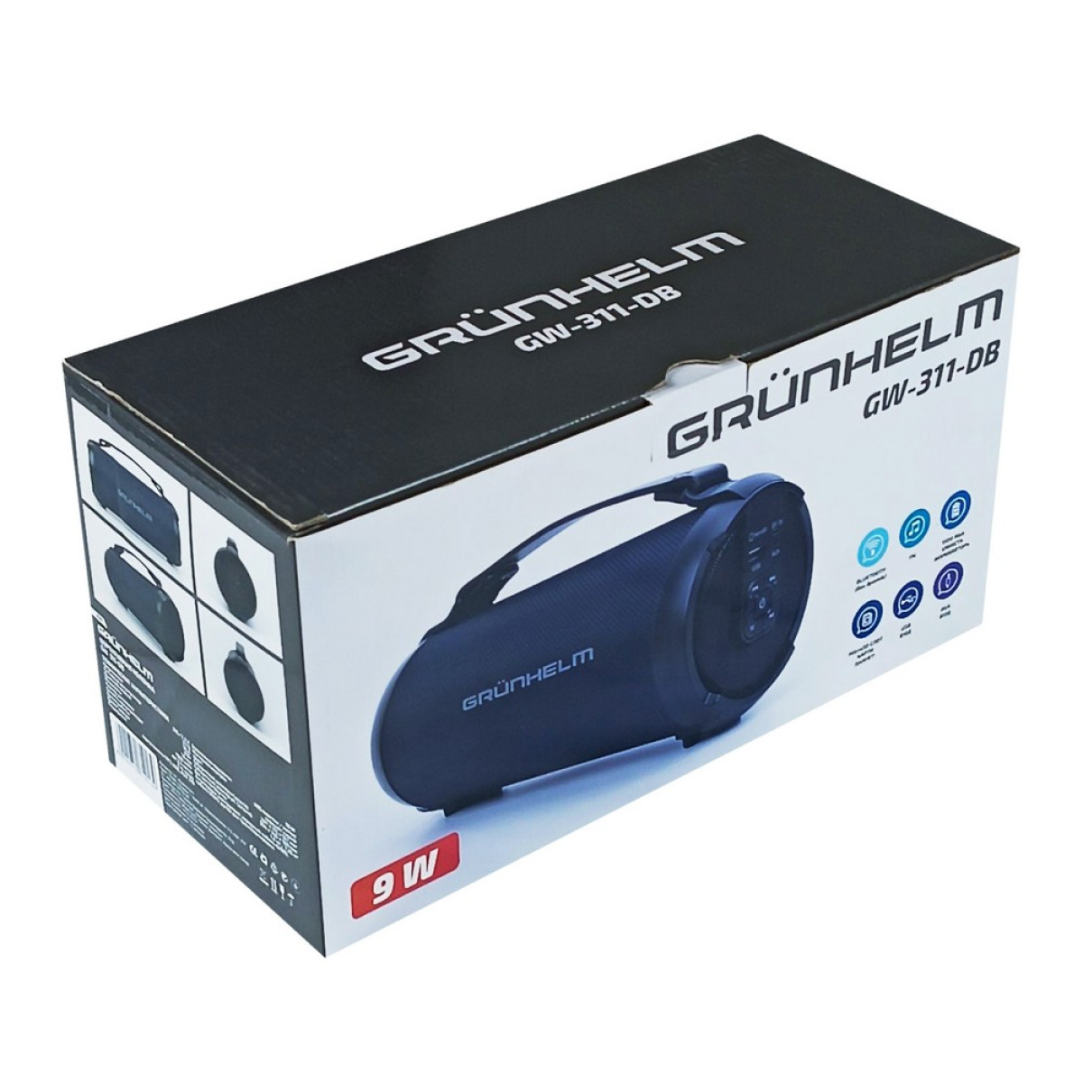 Портативна колонка GW-311-DB Grunhelm
