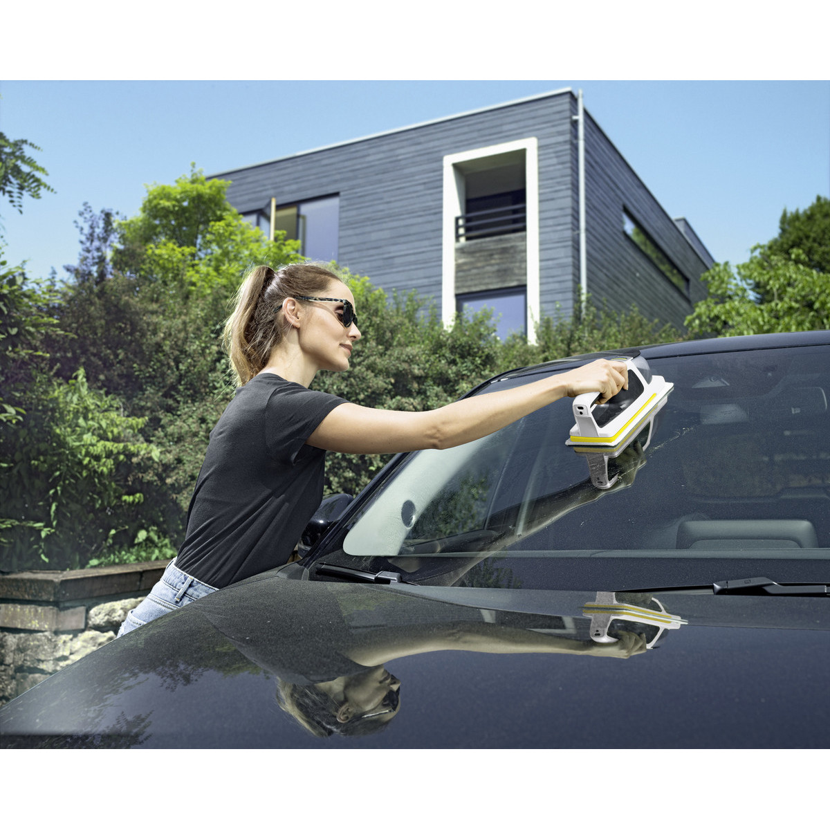 Пилосос віконний WV 6 Premium + KV 4 Premium White Karcher