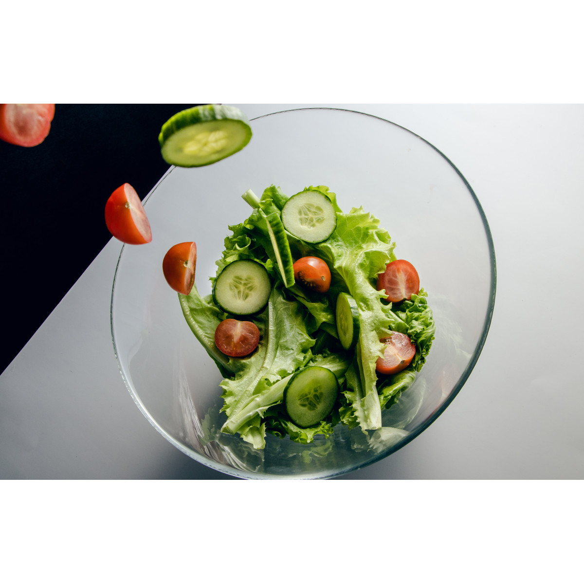 Салатник стеклянный VT-3109 Vittora 160 мм 900 мл