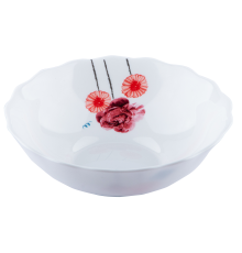 Салатник V-155AF Акварельні квіти wave Vittora 155 мм