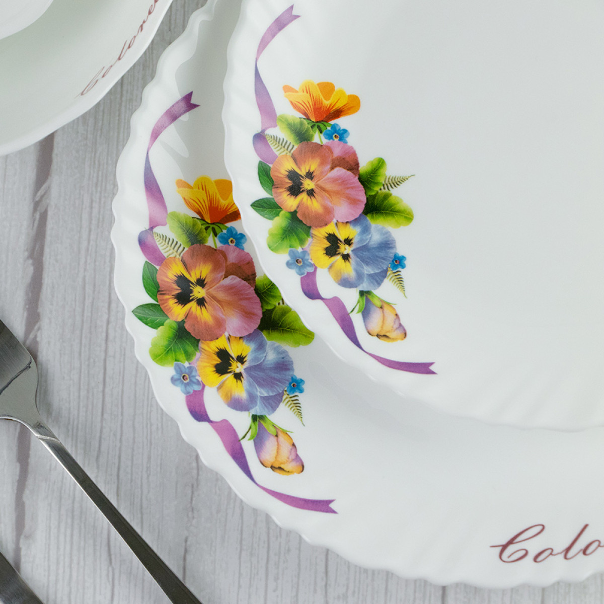 Салатник V-155V Фиалки Wave Vittora 155 мм