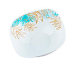 Салатник V-165Sgr Золотая ветвь square Vittora 165 мм