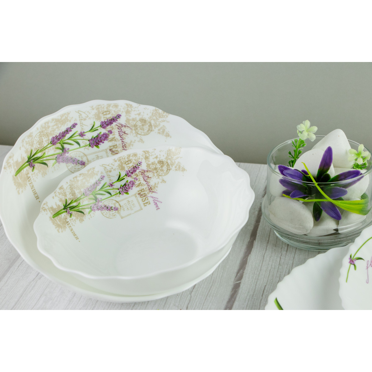 Салатник V-175L Лаванда Wave Vittora 175 мм