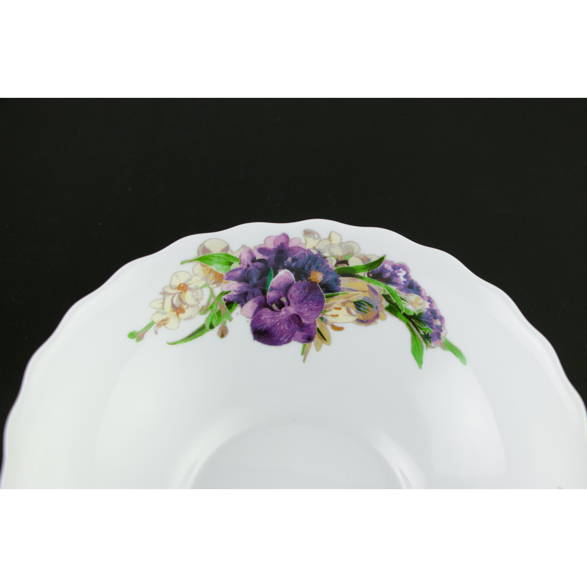 Салатник V-175PO Фиолетовая орхидея Wave Vittora 175 мм