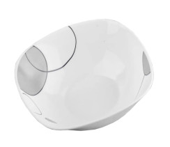 Салатник V-190Sgb Серые пузыри square Vittora 190 мм