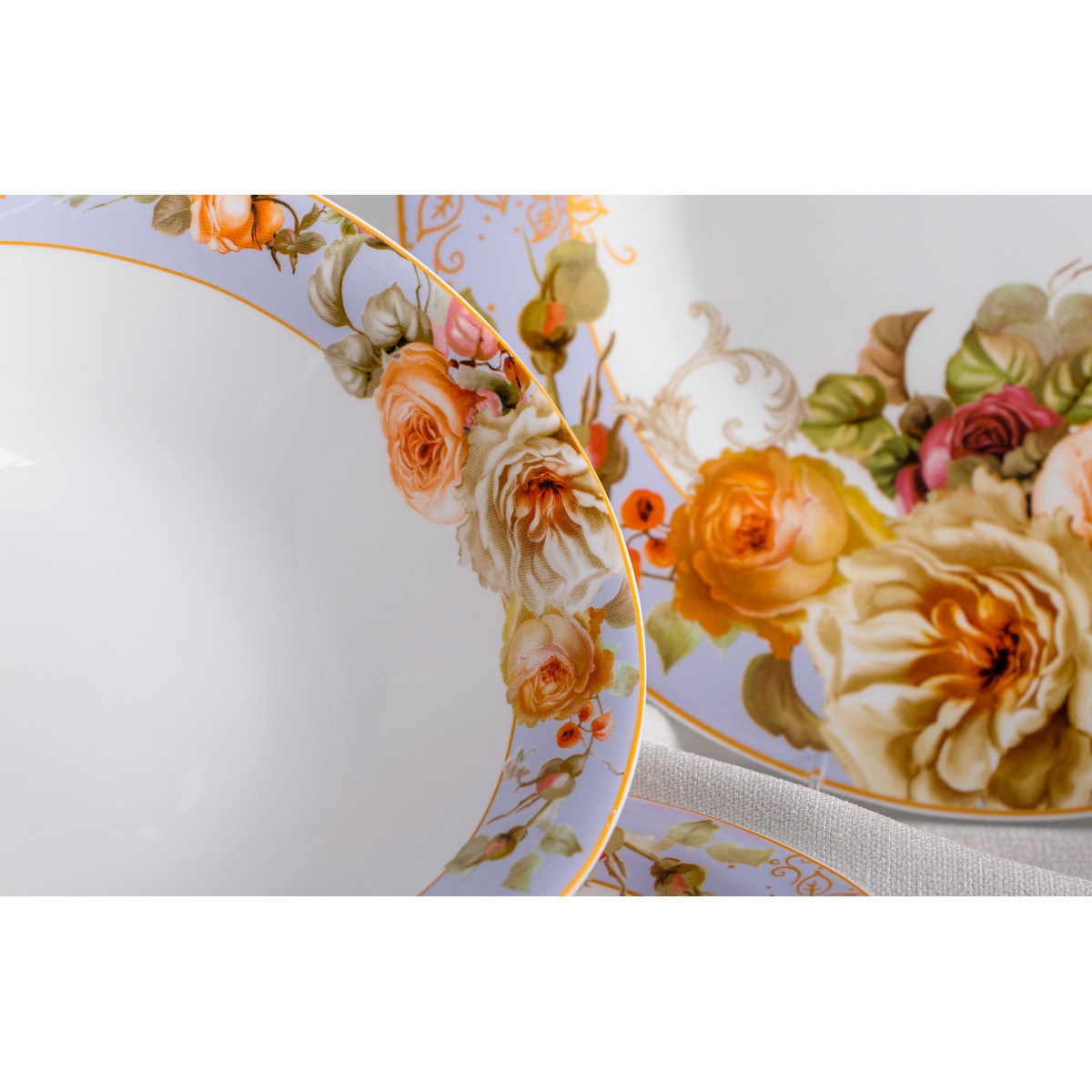 Салатник VT-2187AH Купаж Aura Vittora 187 мм