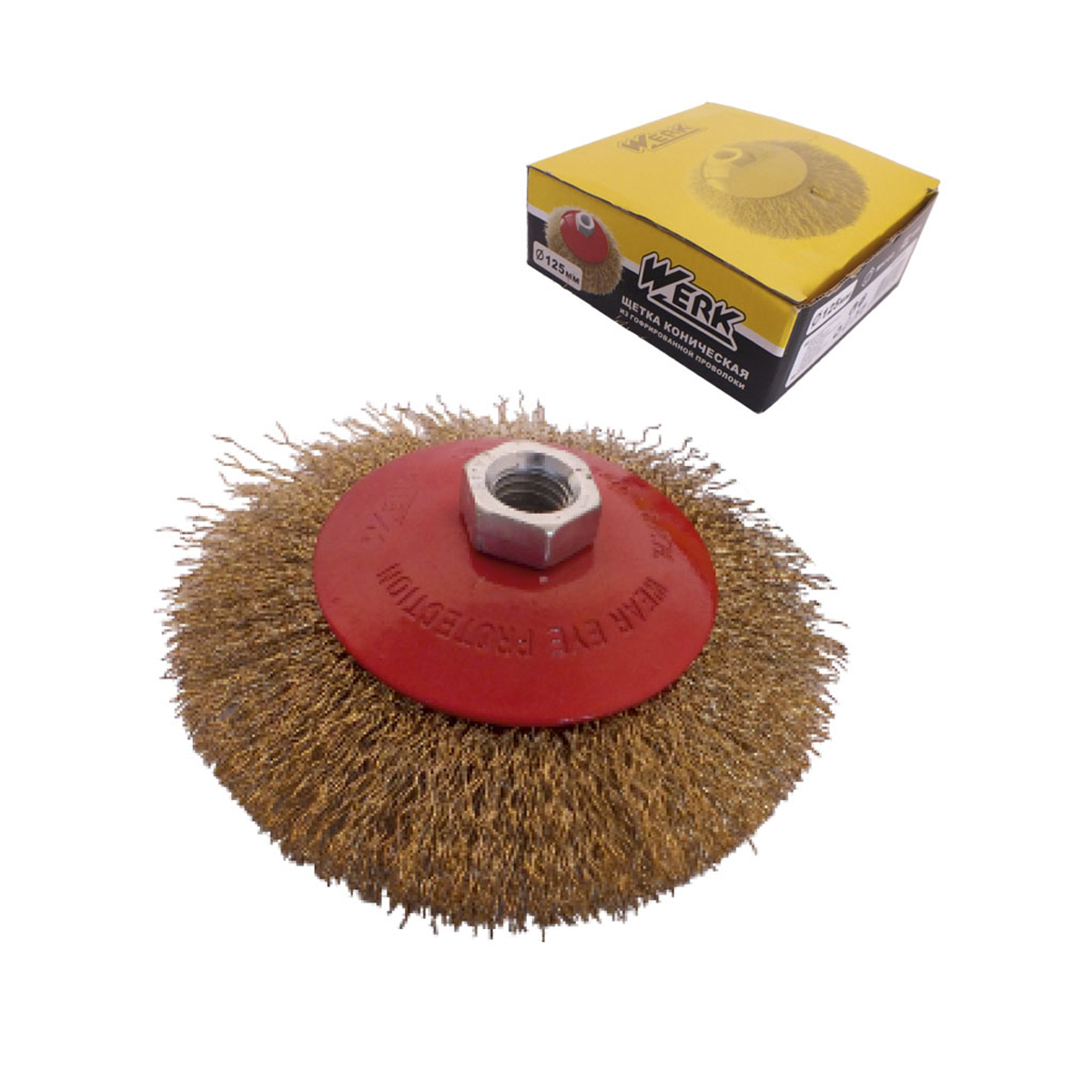 Щітка конусна з гофрованої дроту М14 X-TREME XT107500 / 7124611 100 мм