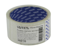 Скотч Світязь прозорий пакувальний 48 мм х 50 м