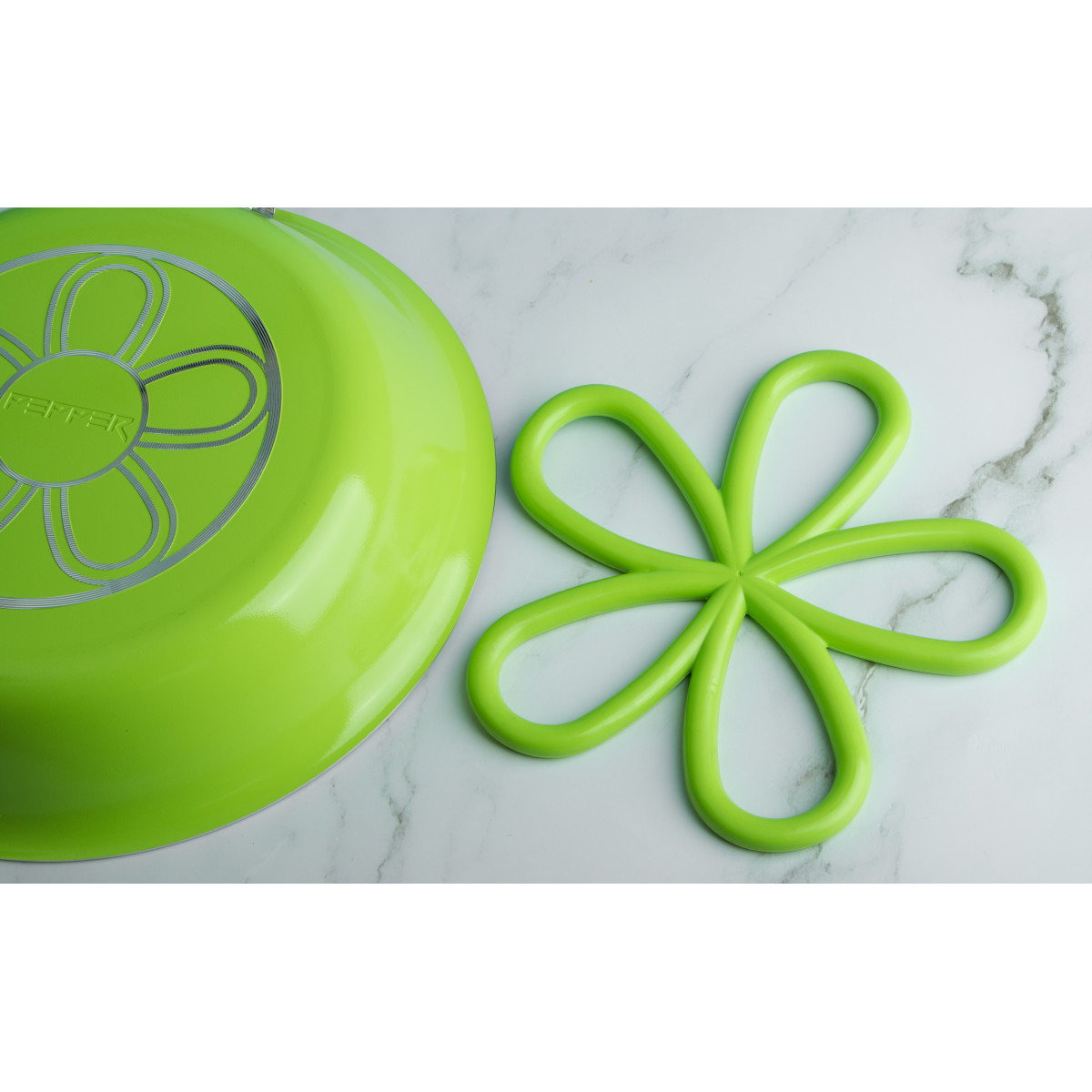 Сковорідка з підставкою PR-2105-26 GREEN FLOWER 26 x 5.5 см PEPPER
