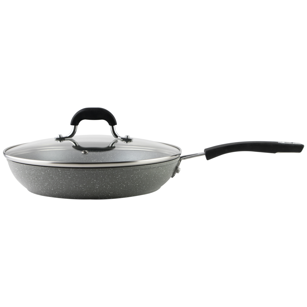 Сковорідка з кришкою GT-2107-28/1 GRANITE 28 х 5.3 мм GUSTO