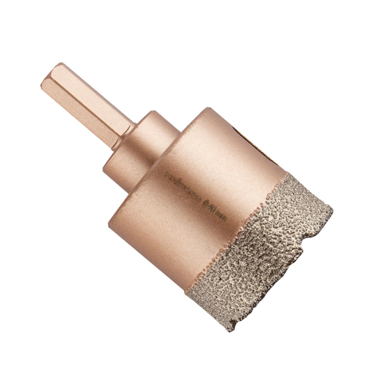 Свердло алмазне Ceramic Pro Hex 40мм Haisser