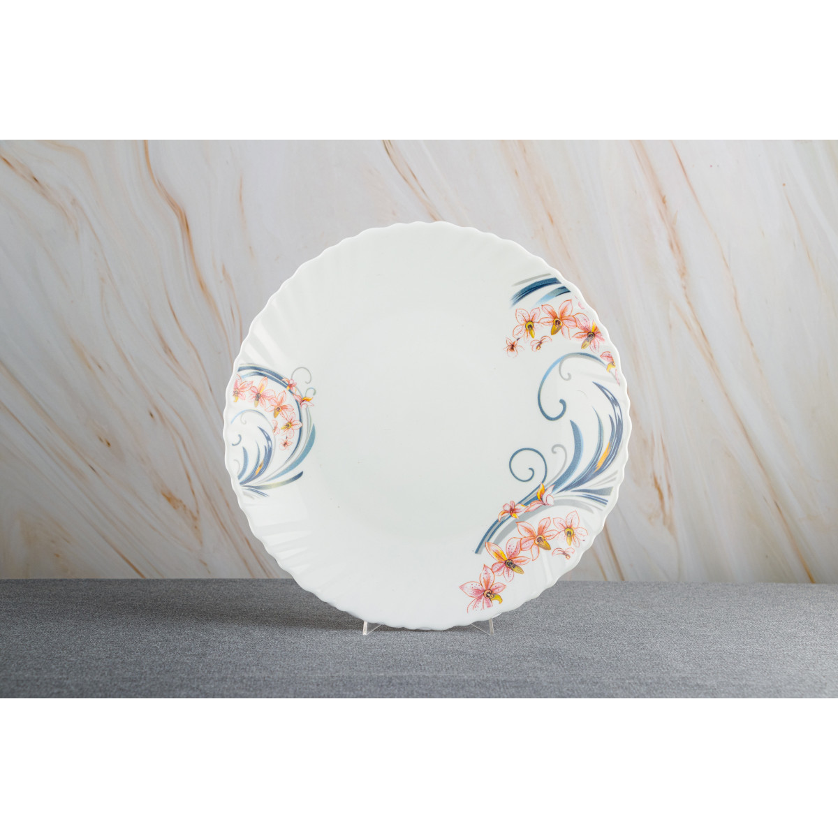 Тарілка десертна V-190FM Квіткові вензелі wave Vittora 190 мм