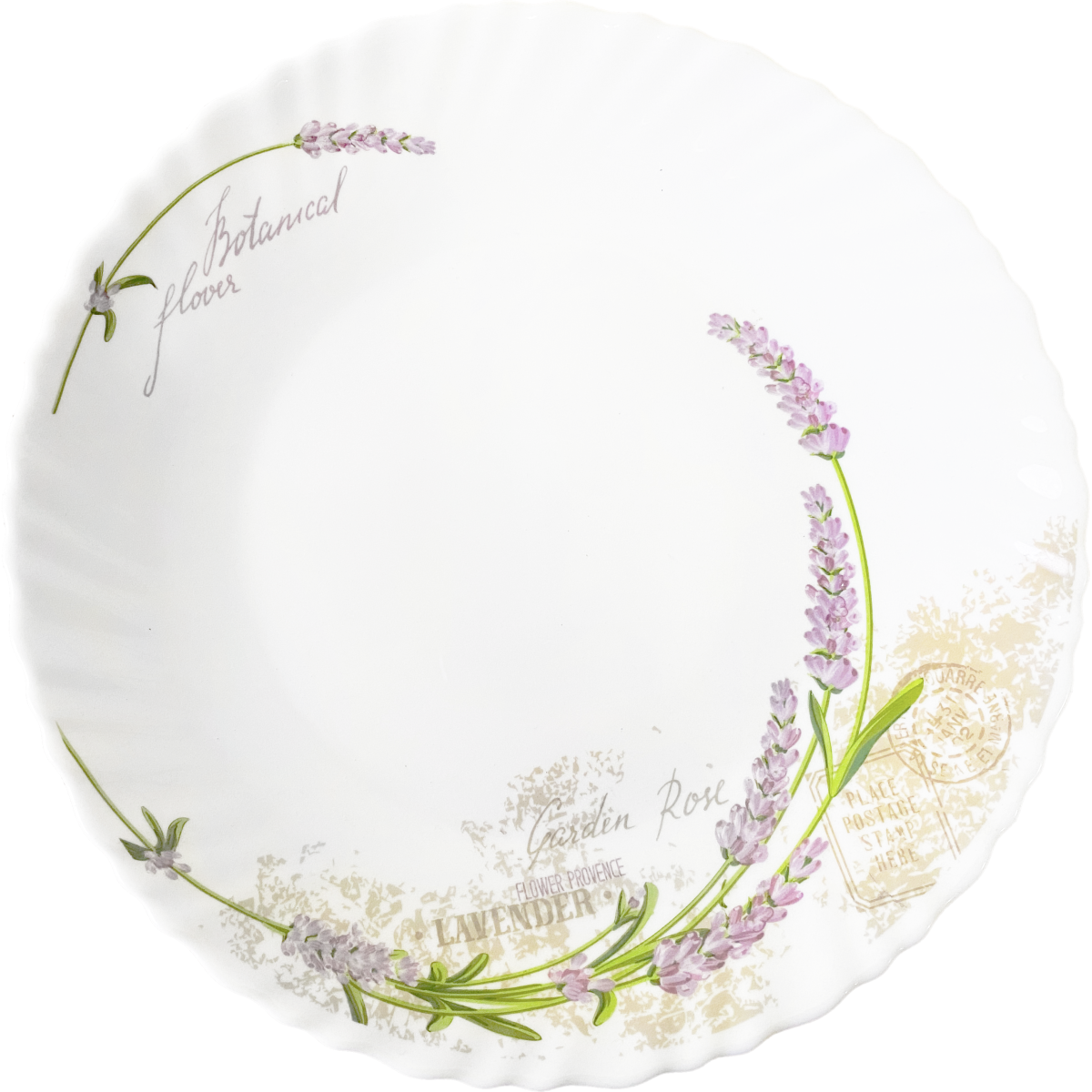 Тарелка десертная V-190L Лаванда Wave Vittora 190 мм