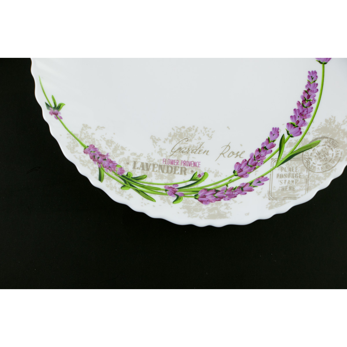 Тарелка десертная V-190L Лаванда Wave Vittora 190 мм