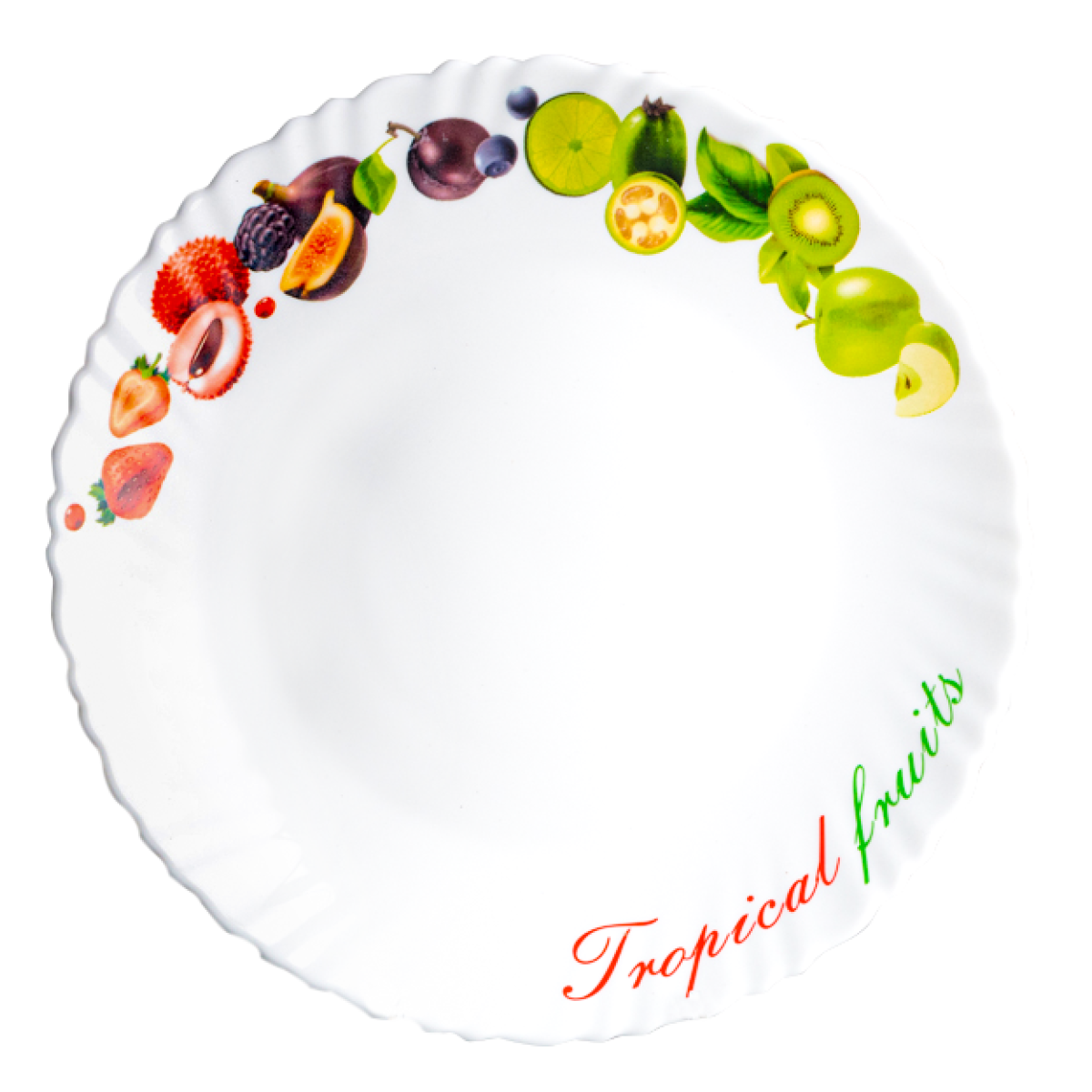 Тарілка десертна V-190TF Тропічні фрукти wave Vittora 190 мм