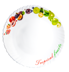 Тарілка десертна V-190TF Тропічні фрукти wave Vittora 190 мм