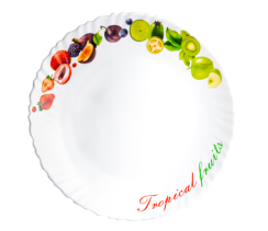 Тарелка десертная V-190TF Тропические фрукты wave Vittora 190 мм