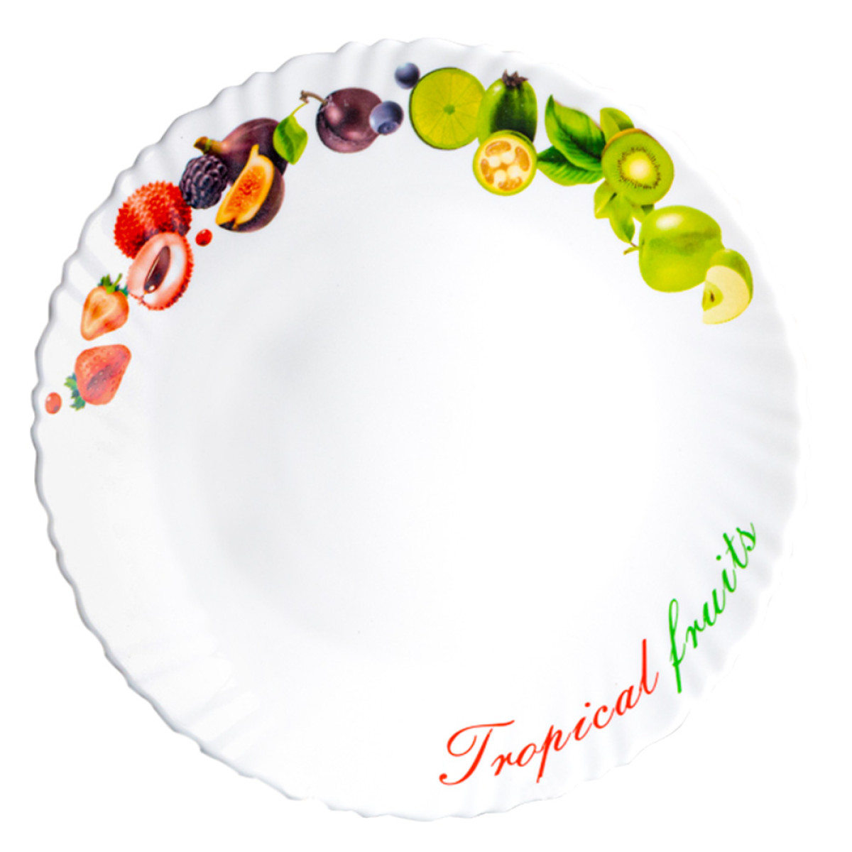 Тарілка десертна V-190TF Тропічні фрукти wave Vittora 190 мм