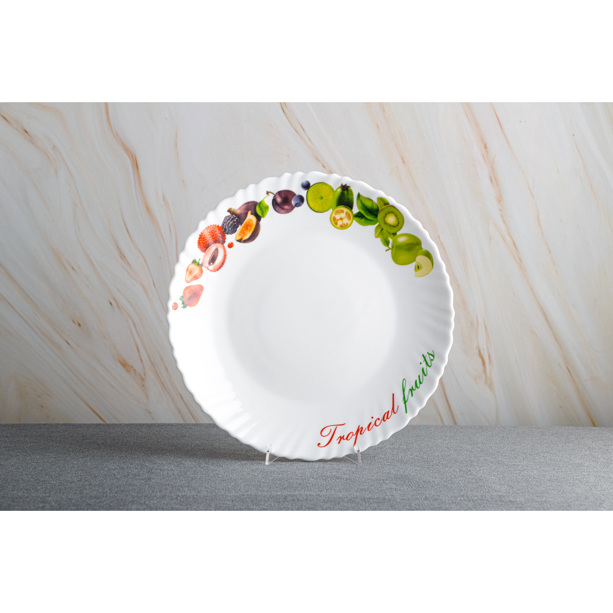 Тарілка десертна V-190TF Тропічні фрукти wave Vittora 190 мм