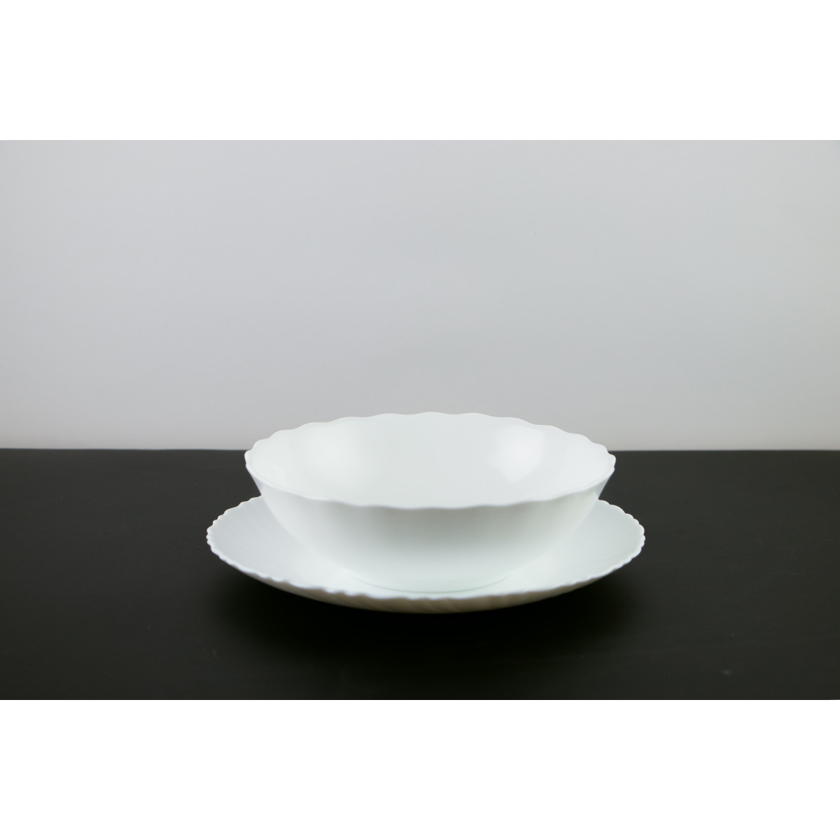 Тарелка десертная V-190W Blanco wave Vittora 190 мм