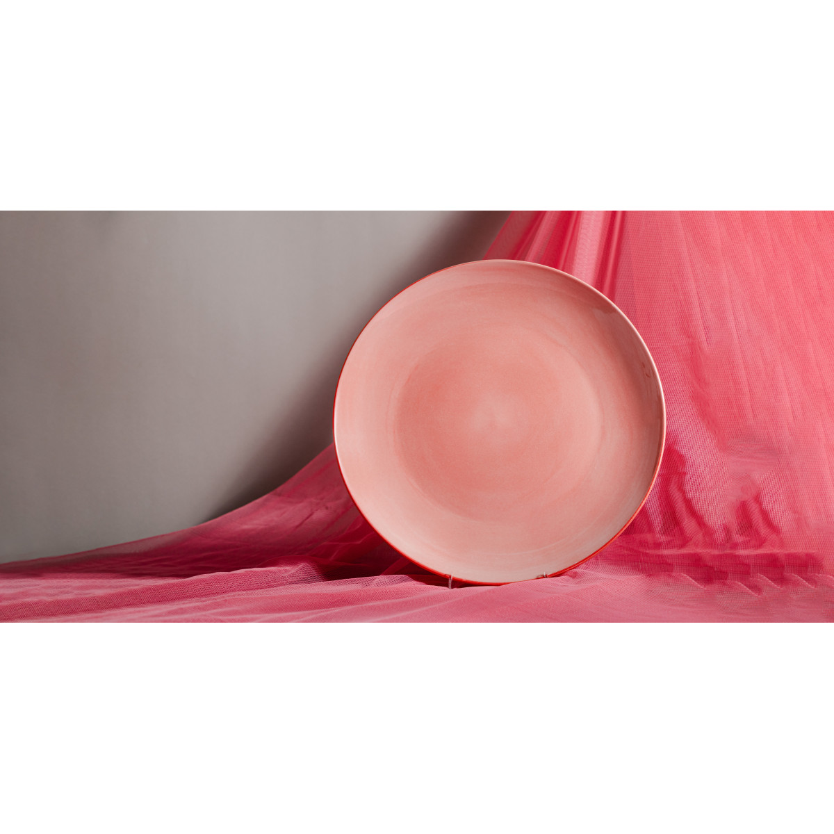 Тарілка десертна VT-P-1190TP Тропічний персик Vittora 190 мм