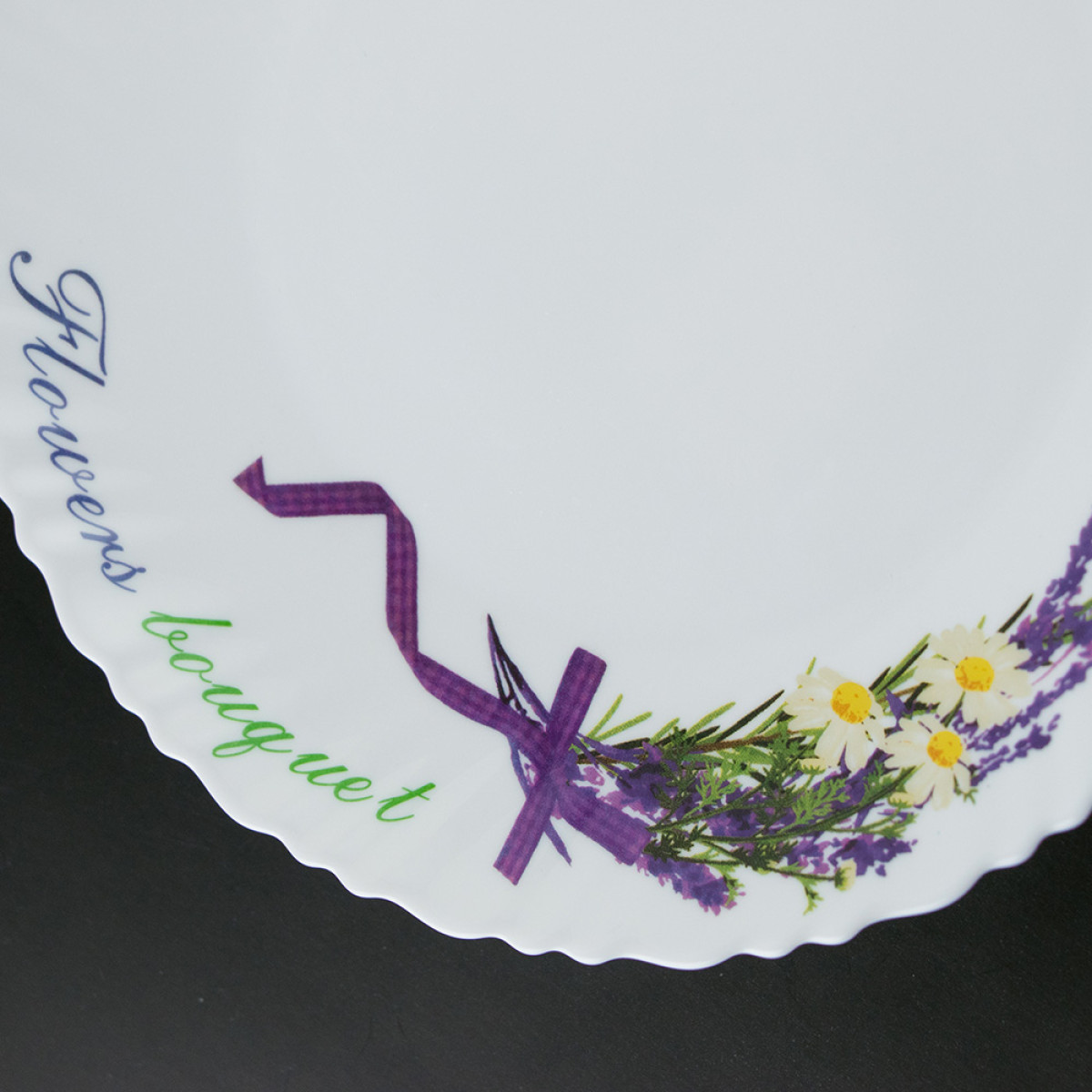 Тарілка десертна Квіткова симфонія Wave V-190F Vittora 190 мм