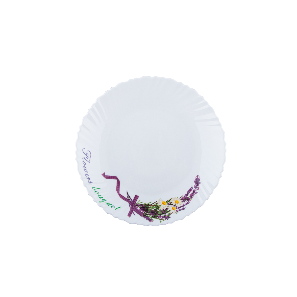 Тарілка десертна Квіткова симфонія Wave V-190F Vittora 190 мм