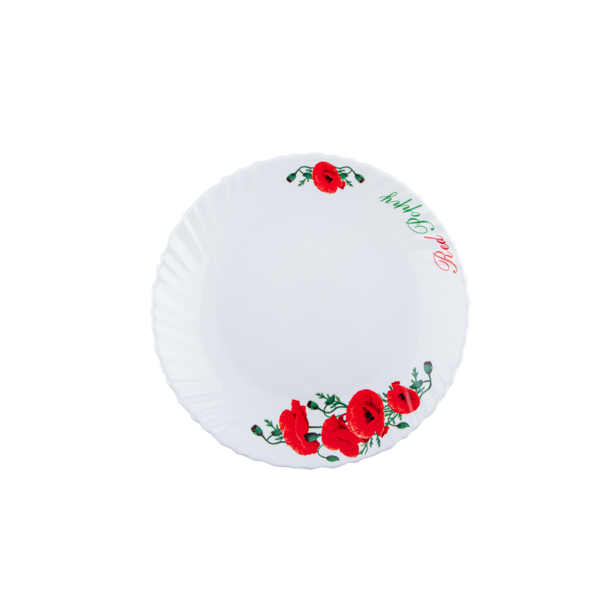 Тарелка десертная V-190P Красные маки Wave Vittora 190 мм