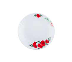 Тарелка десертная V-190P Красные маки Wave Vittora 190 мм