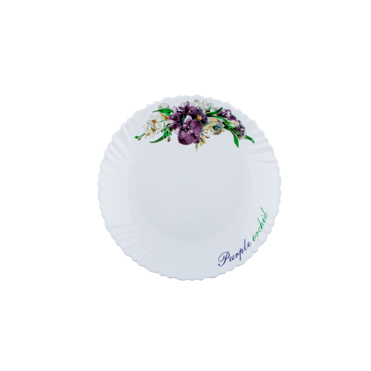 Тарелка десертная V-190PO Фиолетовая орхидея Wave Vittora 190 мм