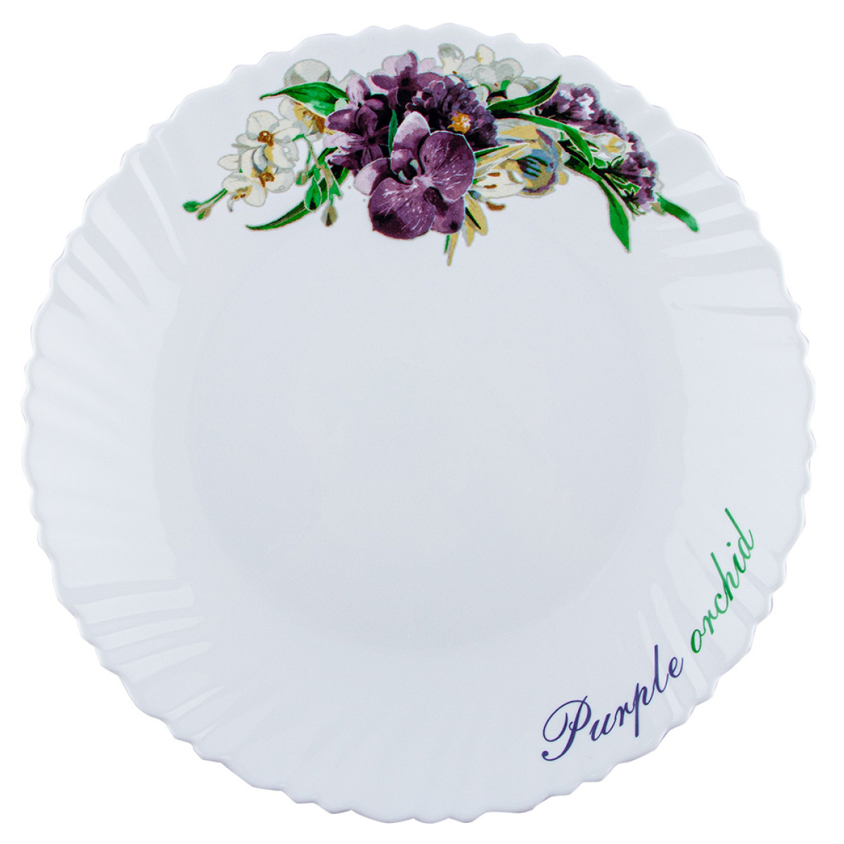 Тарілка десертна V-190PO Фіолетова орхідея Wave Vittora 190 мм