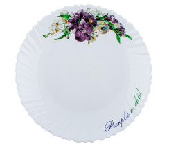 Тарелка десертная V-190PO Фиолетовая орхидея Wave Vittora 190 мм