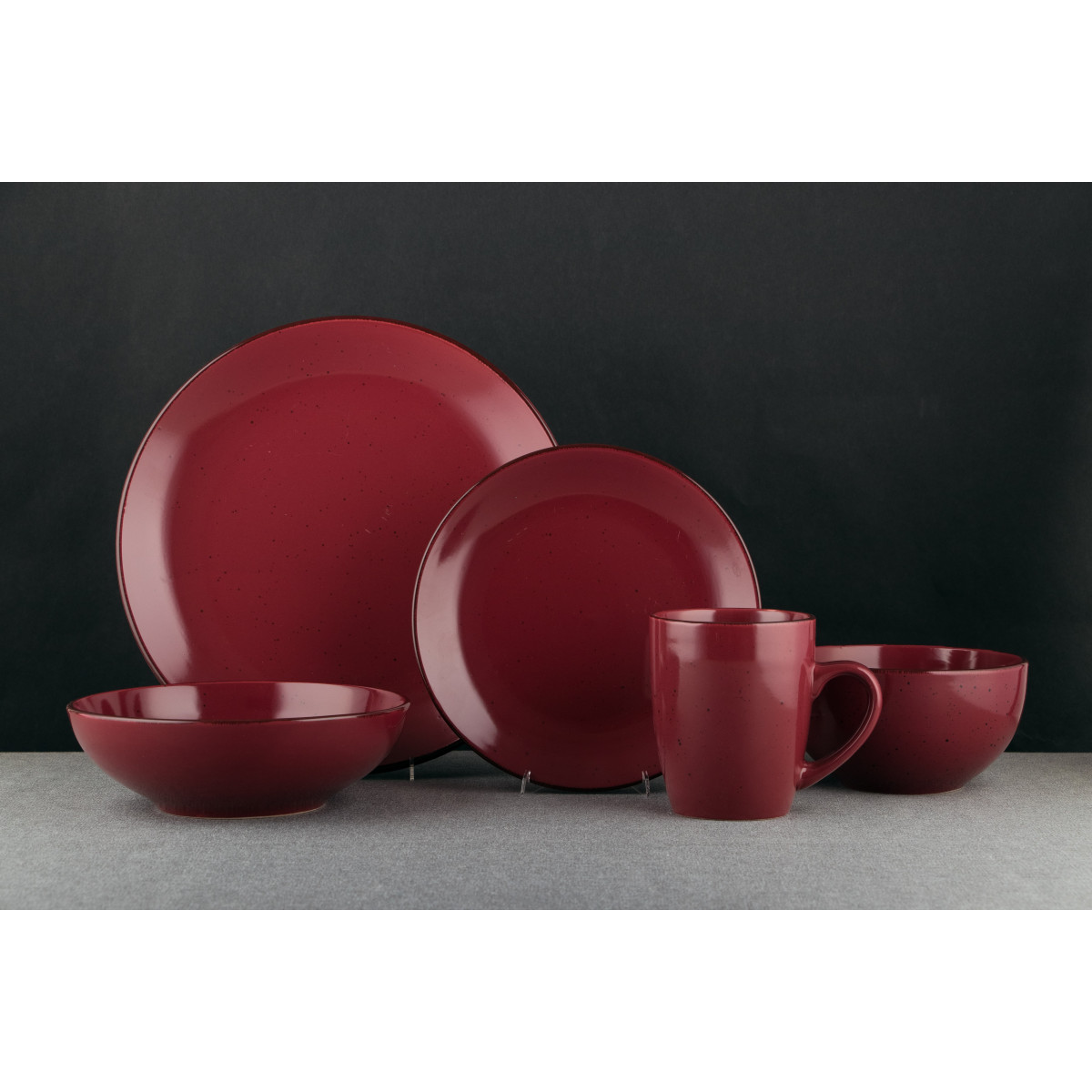 Тарелка глубокая Шоколад VT-P-2185С Vittora 720 мл 185 мм