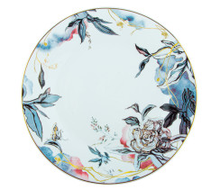 Тарелка обеденная 1230Afo Цветочный вернисаж Vittora 230 мм