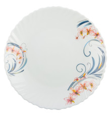 Тарілка обідня V-220FM Квіткові вензелі wave Vittora 220 мм