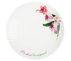 Тарелка обеденная V-220O Букет орхидеи Wave Vittora 220 мм